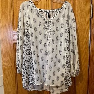 Maurice’s sheer blouse